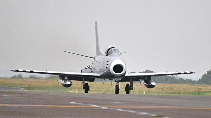 Illustration for article titled This Is The World's Oldest Flying Jet